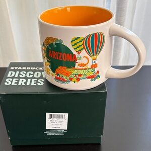 Starbucks Arizona Discover Series Mug - White and Yellow